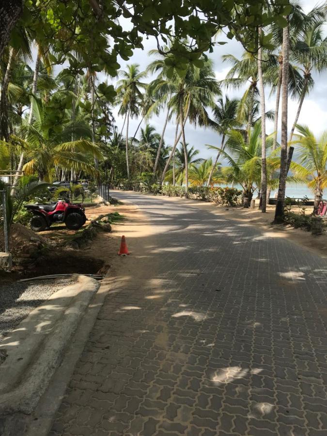 Cozy Oceanfront Villa With Direct Beach Access Las Terrenas Eksteriør billede