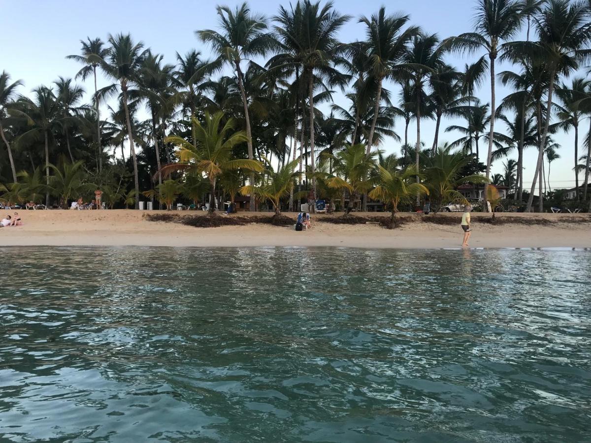 Cozy Oceanfront Villa With Direct Beach Access Las Terrenas Eksteriør billede