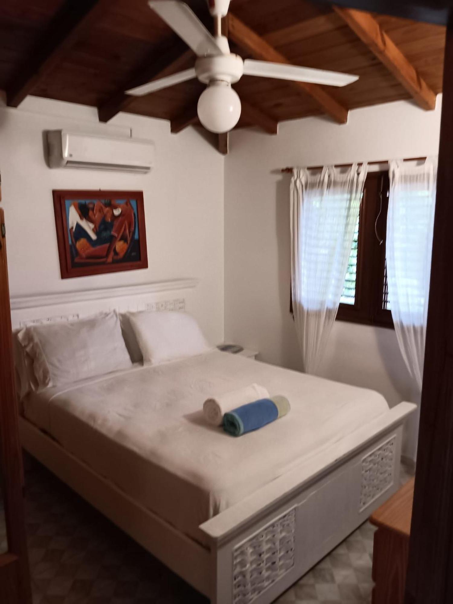Cozy Oceanfront Villa With Direct Beach Access Las Terrenas Eksteriør billede